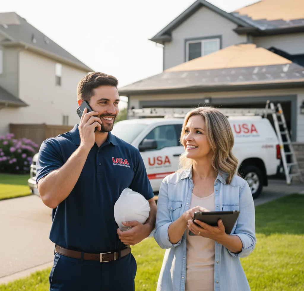 USA Roof Repair Experts customer support in Rock Springs
